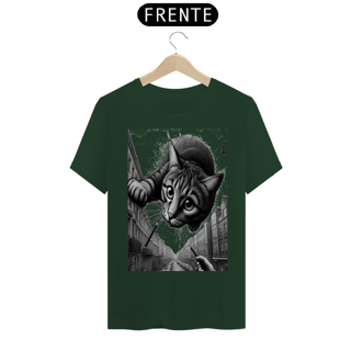 Nome do produto T-Shirt Classic -  Gato Saindo do céu
