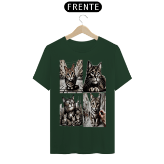 Nome do produto T-Shirt Classic - 4 gatos
