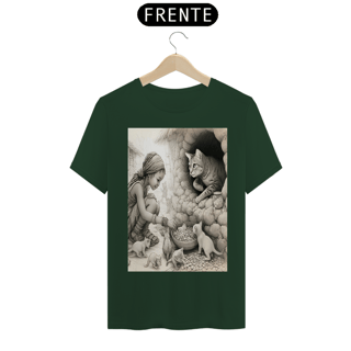 Nome do produto T-Shirt Classic - gato alimenta