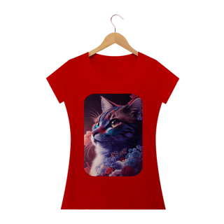 Nome do produto Camiseta Baby Long Classic -Gata Pintura