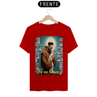Nome do produto T- shirt Classic - Fé na busca do meu Pet