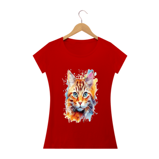 Nome do produto Camiseta Baby Long  Quality- Gata Michin