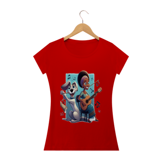 Nome do produto Camiseta Baby Long Classic- Camiseta cachorro Tocando