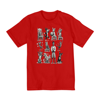 Nome do produto Camiseta Quality Infantil 10a/14a- Coletânea gato e cachorro e gente 