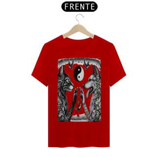 Nome do produto T- shirt Classic - Harmonia Gato e Cão