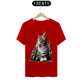 Nome do produto T-Shirt Classic - Gato em desenho Lápis I