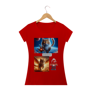 Nome do produto Camiseta Baby Classic Long-  Gato Goose Marvel I