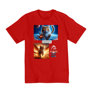 Nome do produto Camiseta Quality Infantil 10a/14a - Gato Goose Marvel I