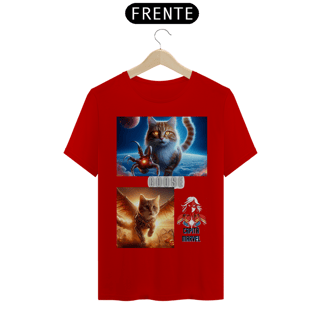 Nome do produto T- shirt Quality -  Gato Goose Marvel II