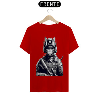 Nome do produto T- shirt Classic -Soldado Gato
