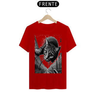 Nome do produto T-Shirt Classic -  Gato Saindo do céu
