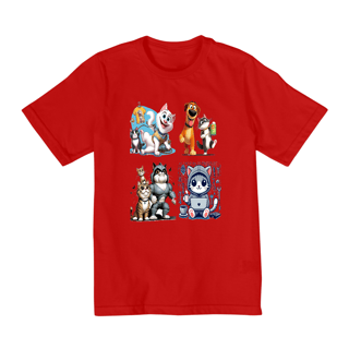 Nome do produto Camiseta Quality Infantil 2a/8a - Quadro Gatos