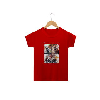 Nome do produto Camiseta Classic Infantil 2a/14a - Bigodes Velozes e furiosos 