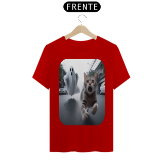 Nome do produto T-Shirt Classic– Gato Correndo Fantasma