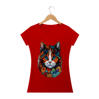 Nome do produto Camiseta Baby Long classic - Gata Michin