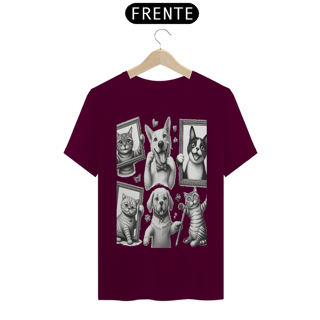 Nome do produto T-Shirt Classic - Gatos e cachorro Coletânea III
