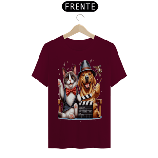 Nome do produto T- shirt Quality - Gato e cachorro 