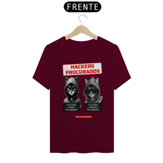Nome do produto T - Shirt Quality – Gatos Hackers procurados