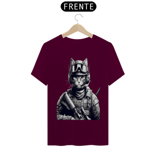 Nome do produto T- shirt Classic -Soldado Gato
