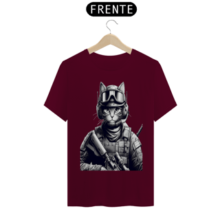 Nome do produto T- shirt Quality - Soldado Gato