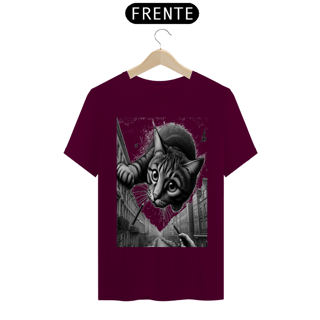 Nome do produto T-Shirt Classic -  Gato Saindo do céu