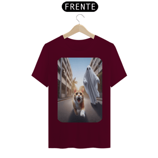 Nome do produto T- shirt Quality - Gato correndo fantasma III