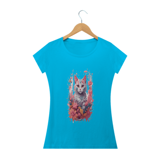 Nome do produto Camiseta Baby Long  -Gatinha III