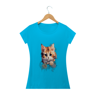 Nome do produto Camiseta Baby Long Classic -Gatinha III