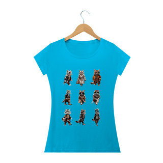 Nome do produto Camiseta Baby Classic Long-  6 Gatos elegantes