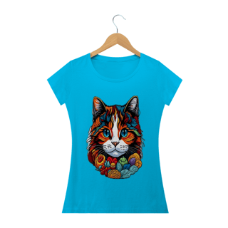 Nome do produto Camiseta Baby Long classic - Gata Michin