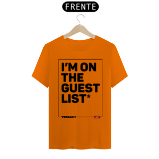 Nome do produto Guest List - Maxi (T-Shirt)