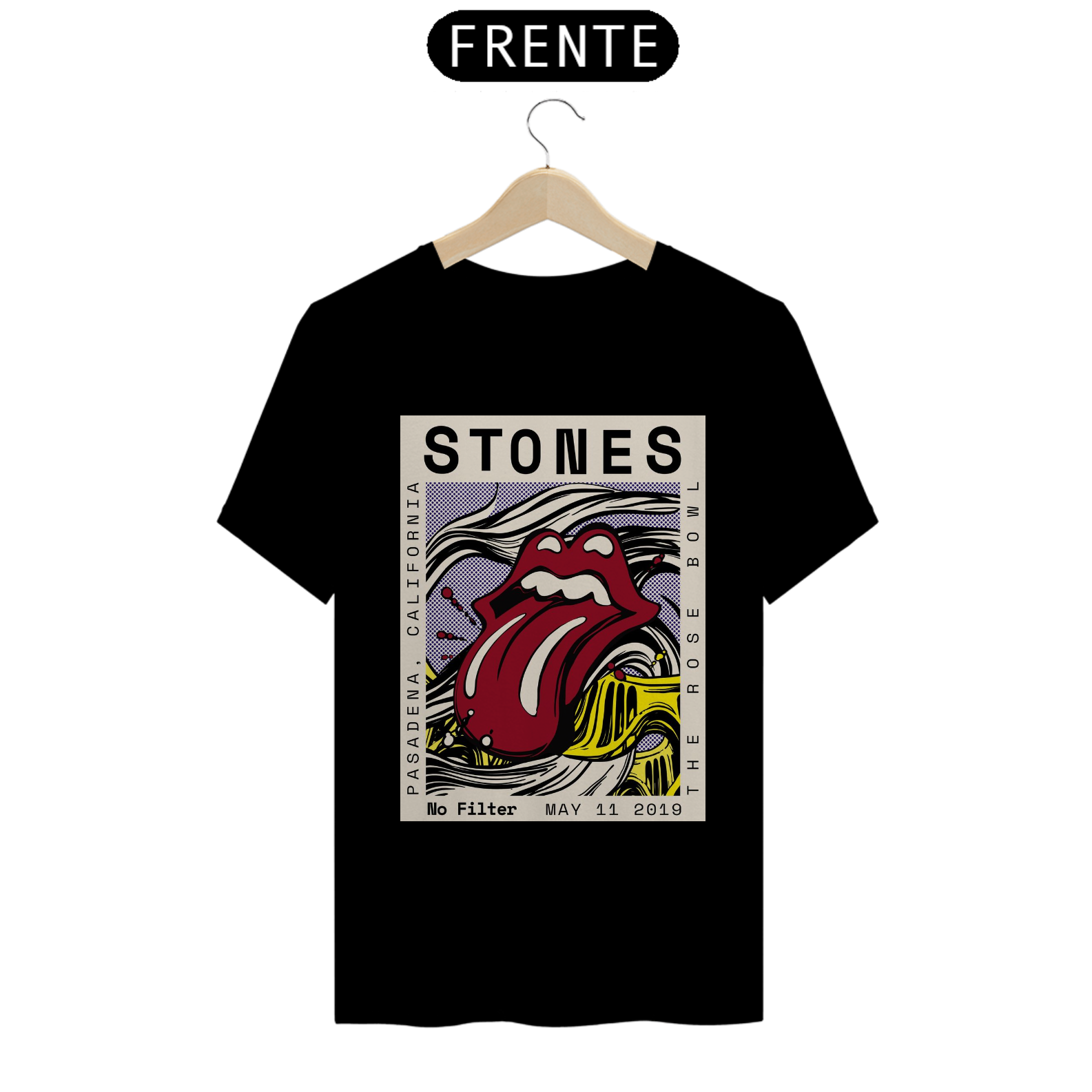 Rolling Stones - The Rose Bowl/19 - Maxi (T-Shirt)