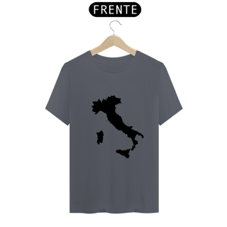 Nome do produto Camisa Itália (mapa) - preto