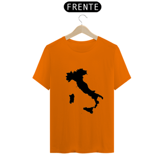 Nome do produto Camisa Itália (mapa) - preto