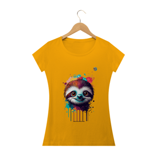 Nome do produto Camiseta Baby look 2024 Preguiça