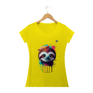 Nome do produto Camiseta Baby look 2024 Preguiça