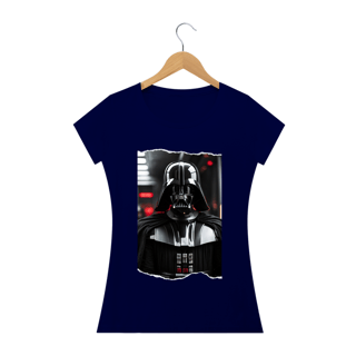 Nome do produto Camiseta feminina baby look Darth Vader