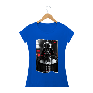 Nome do produto Camiseta feminina baby look Darth Vader