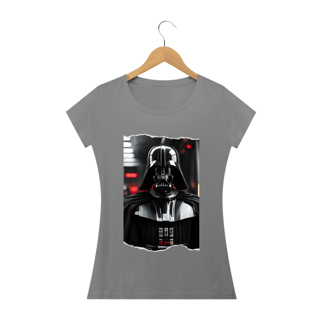 Nome do produto Camiseta feminina baby look Darth Vader