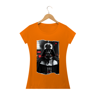 Nome do produto Camiseta feminina baby look Darth Vader