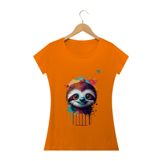 Nome do produto Camiseta Baby look 2024 Preguiça