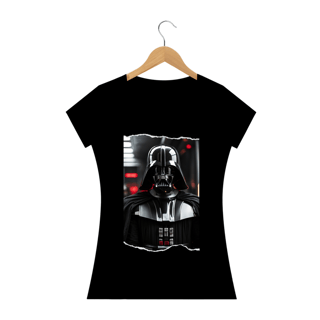 Nome do produto Camiseta feminina baby look Darth Vader