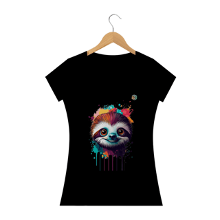 Nome do produto Camiseta Baby look 2024 Preguiça