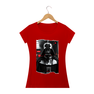 Nome do produto Camiseta feminina baby look Darth Vader