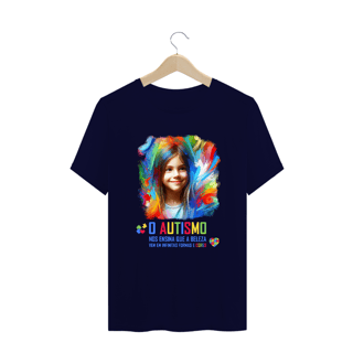 Nome do produto Plus Size - O autismo nos ensina que a beleza vem em infinitas formas e cores (linha quality)