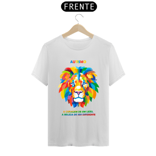 Nome do produto Masculina - Autismo - A coragem de um leão, a beleza de ser diferente (linha prime)