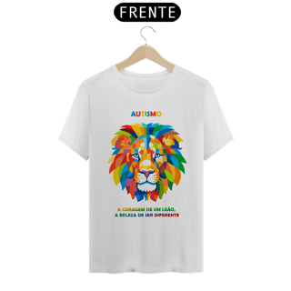 Nome do produto Masculina - Autismo - A coragem de um leão, a beleza de ser diferente (linha quality)