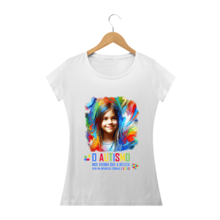 Nome do produto Feminina - O autismo nos ensina que a beleza vem em infinitas formas e cores (linha prime)