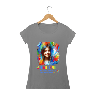 Nome do produto Feminina - O autismo nos ensina que a beleza vem em infinitas formas e cores (linha quality)