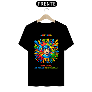 Nome do produto Masculina - Autismo  - Com amor, as peças se encaixam (linha prime)